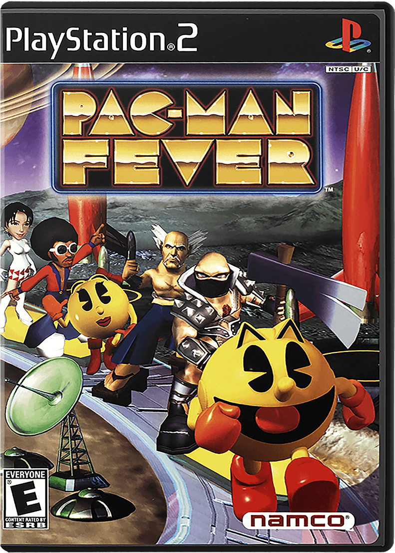 Pac-Man Fever box art for Playstation 2